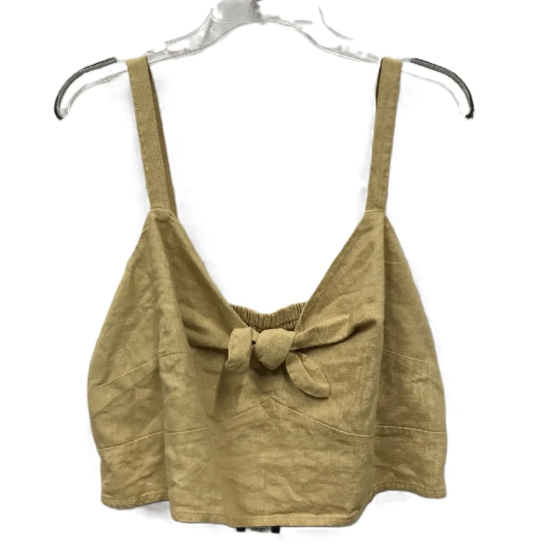 Tan Top Sleeveless By Universal Thread, Size: Xxl