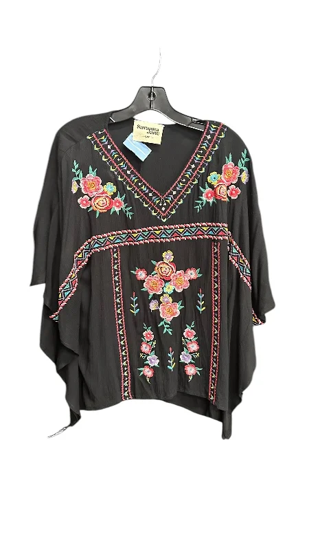 Top Short Sleeve By Savanna Jane In Multi-colored, Size: M