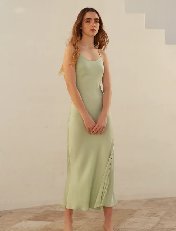 Lennon Midi Dress - Sage Green